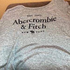 Grey t-shirt with words